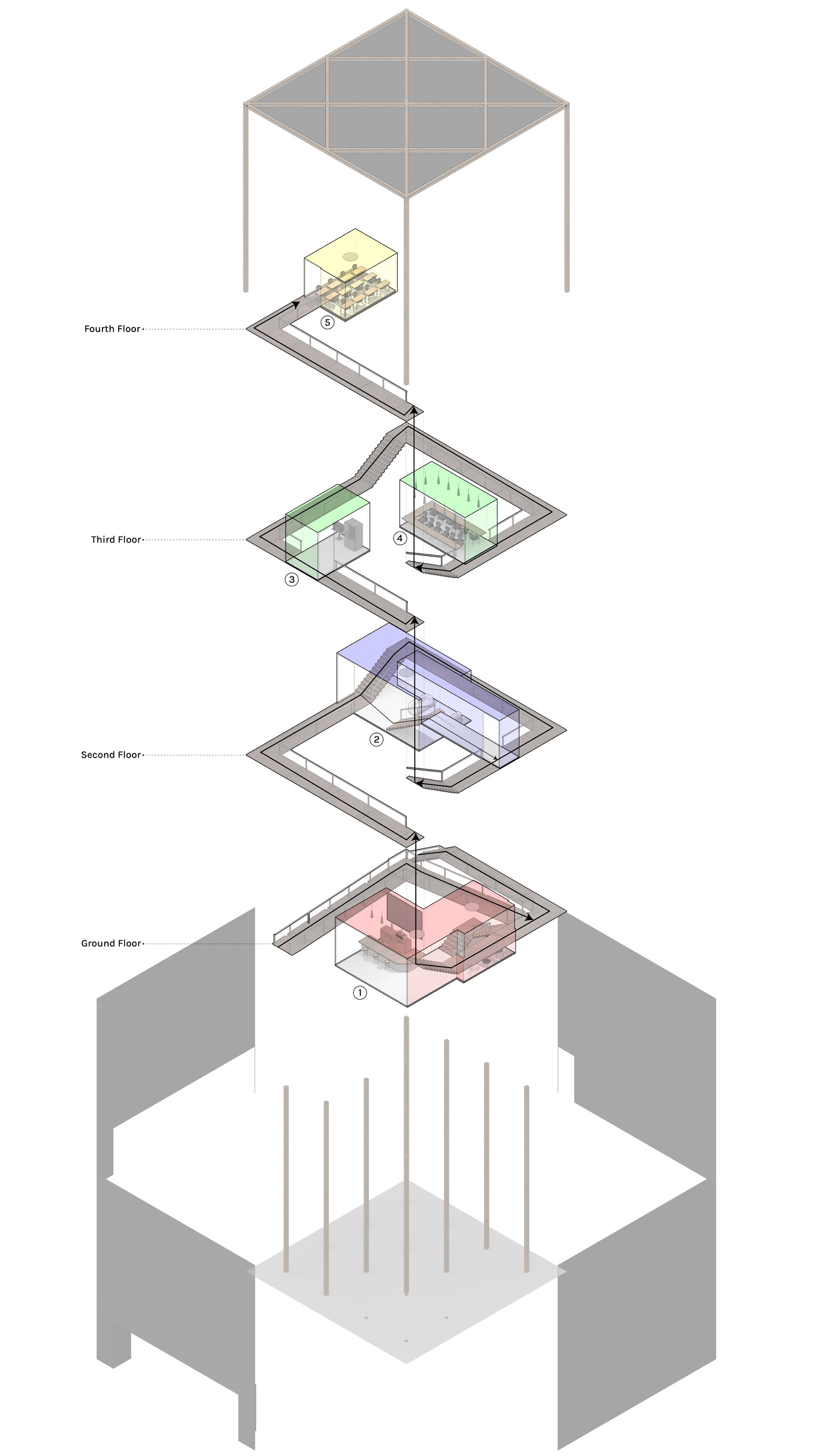 isometric model render