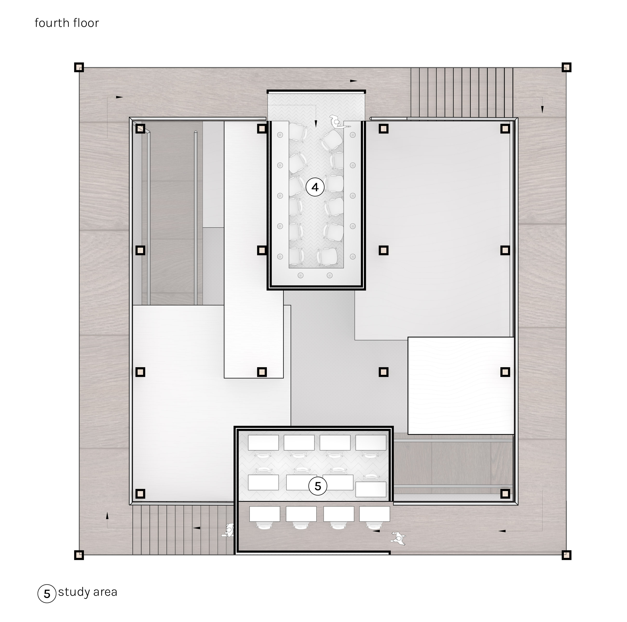 fourth floor plan